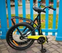 Велосипед Dorozhnik FUN 20" 2016 черно-желтый 1