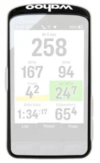 Рамка сменная для велокомпьютера Wahoo Elemnt ACE accessory trim - black 0