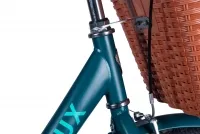 Велосипед 26" Dorozhnik LUX (2024) смарагдовий (м) з кошиком та багажником 0