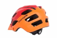 Шолом Green Cycle Enduro оранжево-червоний матовий 0