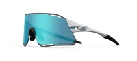 Окуляри Tifosi Rail Race, Matte White з лінзами Clarion Blue/Clear (2 лінзи) 2