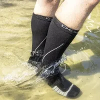 Шкарпетки водонепроникні Dexshell Compression Mudder, сірі 7