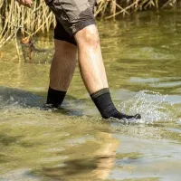 Шкарпетки водонепроникні Dexshell Thermlite, з зеленою смужкою 4
