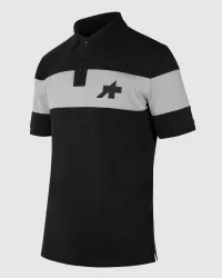 Футболка ASSOS Signature Polo black series 3