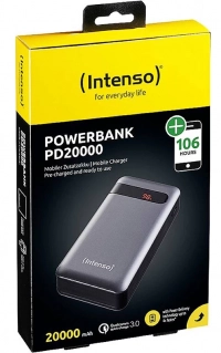 Универсальная мобильная батарея Intenso PD20000 20000mAh, PD 18W, USB-C, USB-A QC 3.0 (7332354) 2