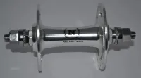 Втулка передня NOVATEC A165SBT 36H 9x140mm гайки, алюм. silver 1