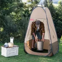 Палатка душевая Naturehike NH17Z002-P, brown 5