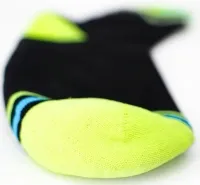 Шкарпетки водонепроникні Dexshell Pro visibility Cycling, з зеленою смугою 1