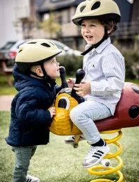 Шлем велосипедный детский Bobike GO / Macaron Grey tamanho 3