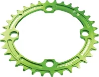 Звезда Race Face Chainring, Single, Narrow Wide, 104X34, green 0