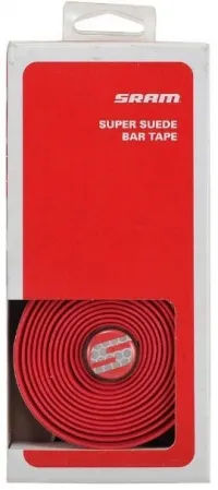 Обмотка руля Sram SuperSuede Bar Tape красная 0