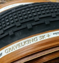 Покришка Panaracer GravelKing SK + 700x43C Black / Brown 1