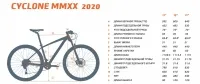 Велосипед 29" Cyclone MMXX (2020) black 0