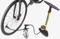 Насос-бустер Topeak TubiBooster X, Tubeless tire charging kit w/Charge & Inflate Switch, hose, Presta head, includes one 1000cc certified high pressure aluminum charging tank 2