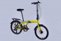 Велосипед 20" Dorozhnik ONYX DD CS (2025) горчичный (м) 4