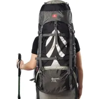 Рюкзак Naturehike NH70B070-B, 70L, black 11