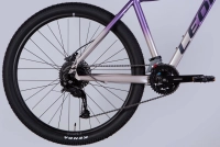 Велосипед 27,5" Leon XC Lady 80 HDD (2025) бузковий зі сріблястим 2