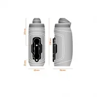 Фляга FIDLOCK TWIST 590 with FL logo, trans. white SET (connector + BIKE base) 5