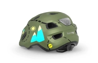 Шолом дитячий MET HOORAY (MIPS) green forest glossy 0