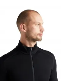 Термофутболка з довгим рукавом ICEBREAKER Men Merino 260 Tech LS Half Zip black 4