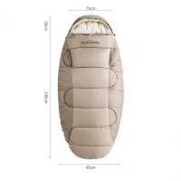 Спальный мешок Naturehike PS300 CNK2350WS026 (4°C) 220 см, beige 0
