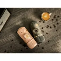 Портативна еспресо-кавоварка Wacaco Nanopresso з чохлом, dark soul grey 4