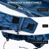 Спальный мешок Naturehike CWM295 CNK2300SD013 (11°C) 190 см, blue 6