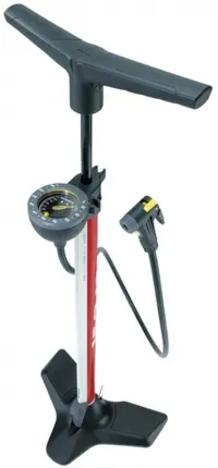 Насос напольный Topeak JoeBlow Race floor pump, 200psi/14bar, SmartHead EX w/air release, red 6