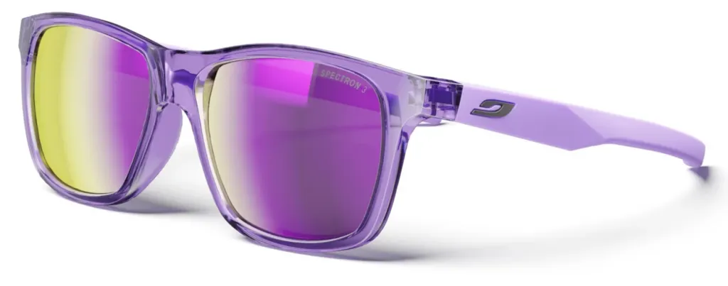 Окуляри дитячі Julbo ELWOOD (Spectron 3CF) shiny translucent purple/matt purple S (6-10 years)