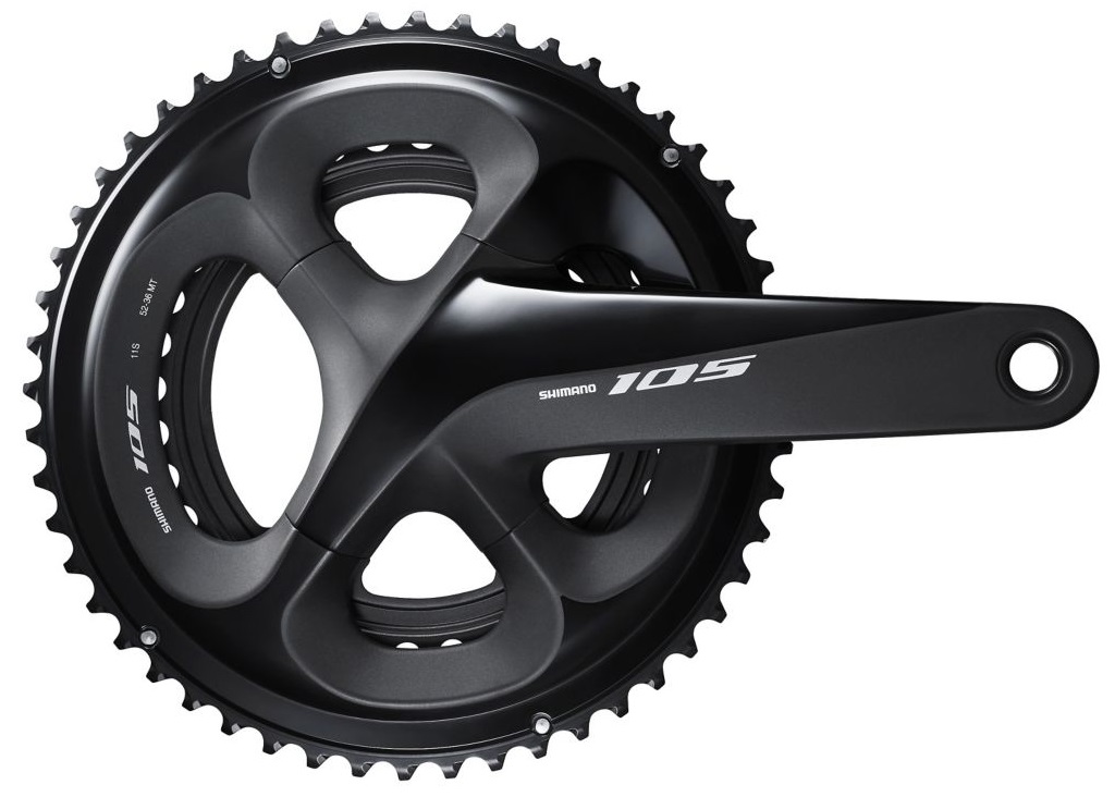 Шатуни Shimano FC-R3030 Sora 9-speed 50/39/30T 175mm, інтегрована вісь