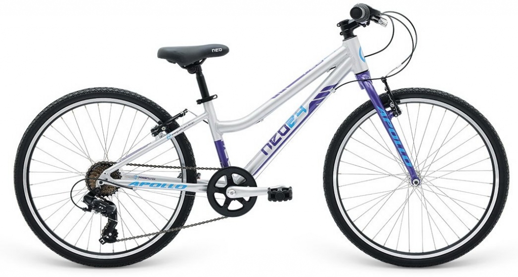 Велосипед 24" Apollo Neo 7s girls фиолетовый/синий Велосипед 24" Apollo Neo 7s girls фиолетовый/синий