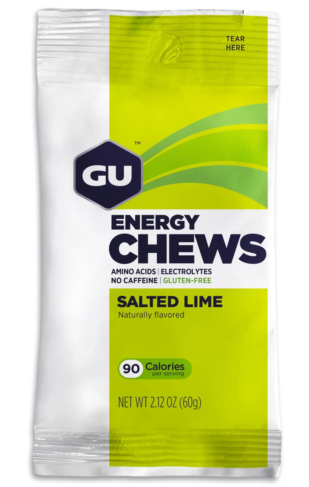 Енергетичні желейки GU Energy Chews Salted Lime, 60 г