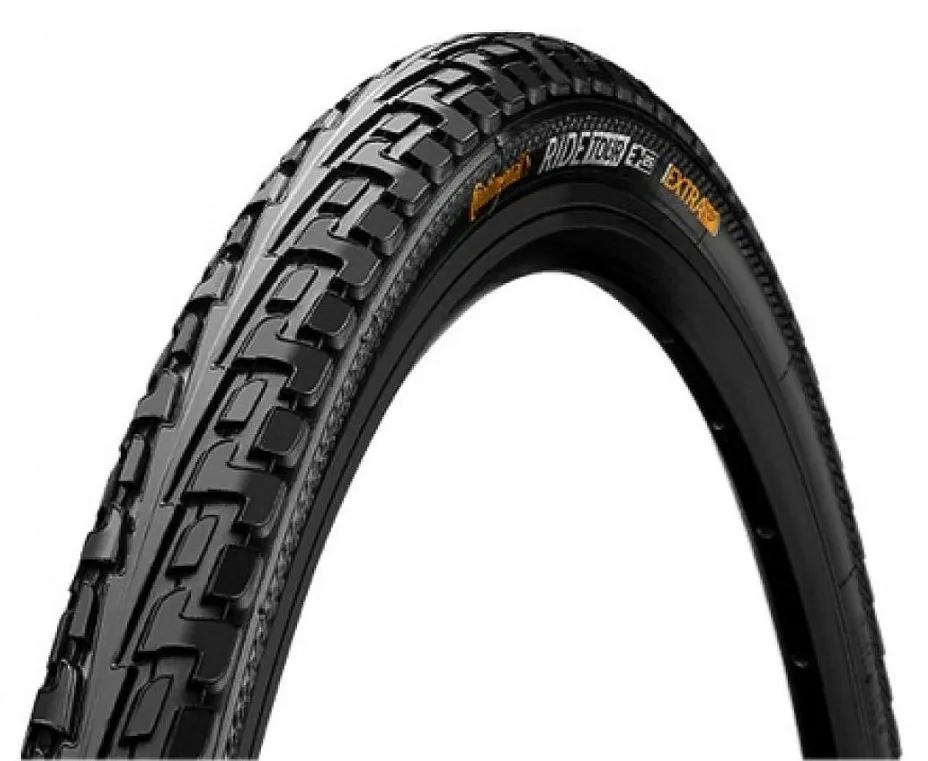 Покришка 28" 700x42C (40C) (42-622) Continental Ride Tour (ExtraPuncture Belt) black/black wire TPI 3/180 (790g)