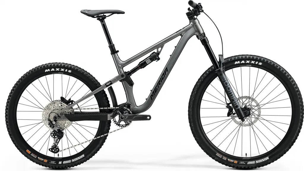 Велосипед 29-27.5" Merida ONE-SIXTY 500 (2024) gunmetal grey