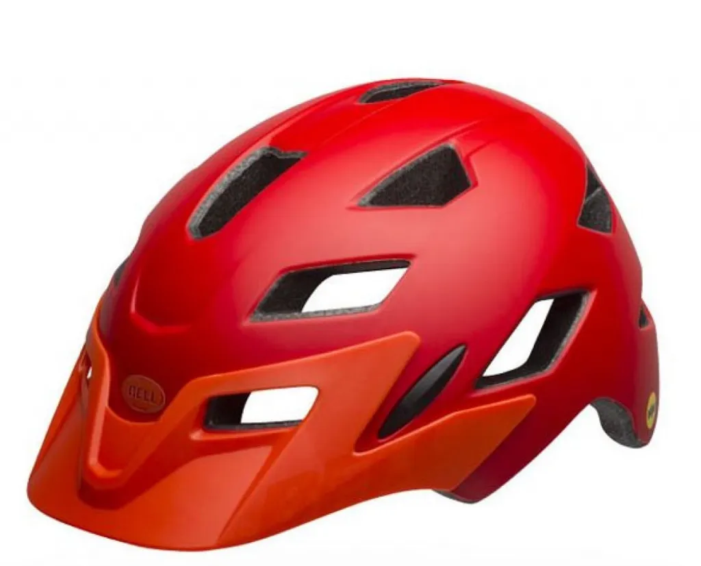 Шлем детский Bell Sidetrack MIPS matt red/orange