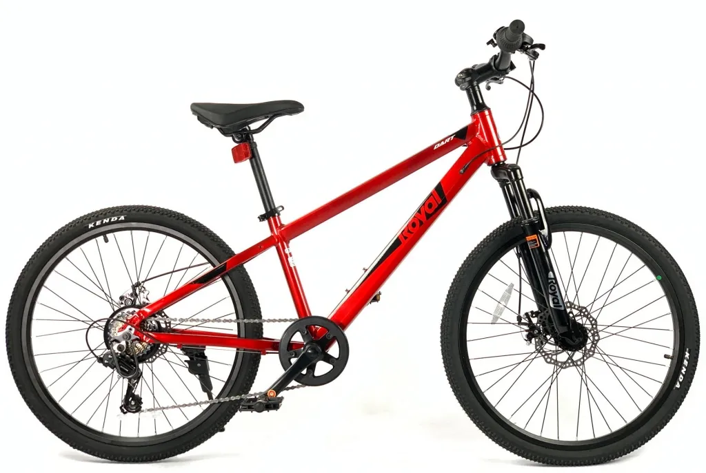 Велосипед 24" RoyalBaby Dart 7 Speeds (2024) OFFICIAL UA червоний