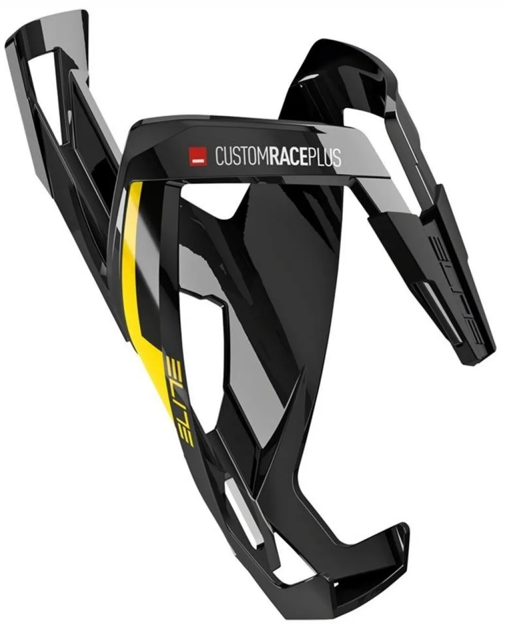 Флягодержатель ELITE Custom Race Plus, black/yellow