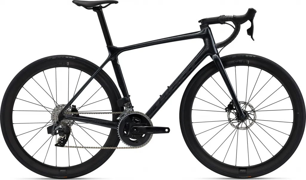 Велосипед 28" Giant TCR Advanced Pro 1 Disc AX (2022) black diamond