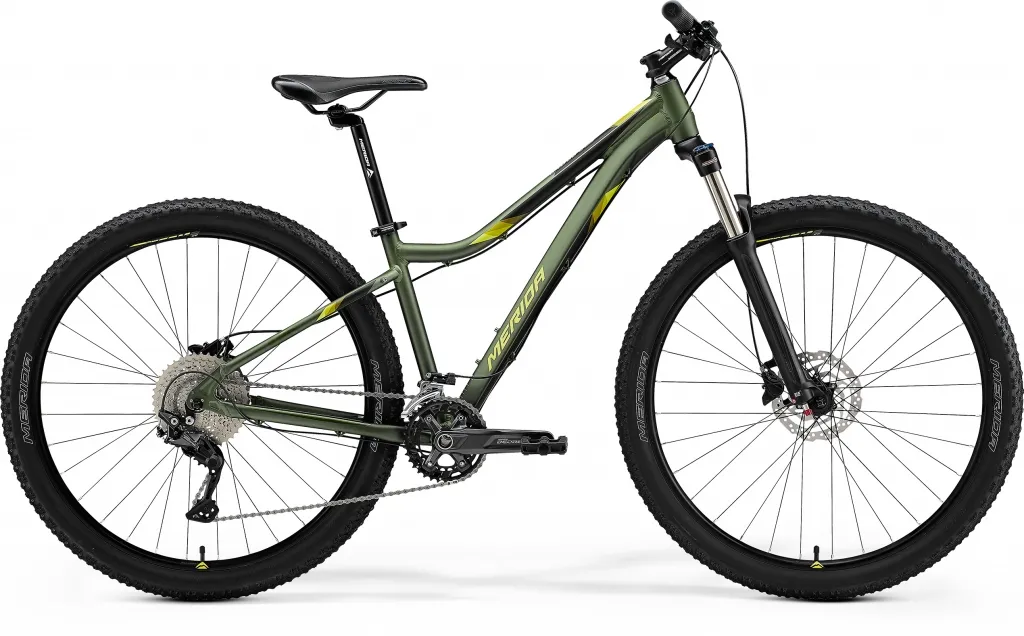 Велосипед 27.5" Merida MATTS 7.80 (2021) silk green(lime)