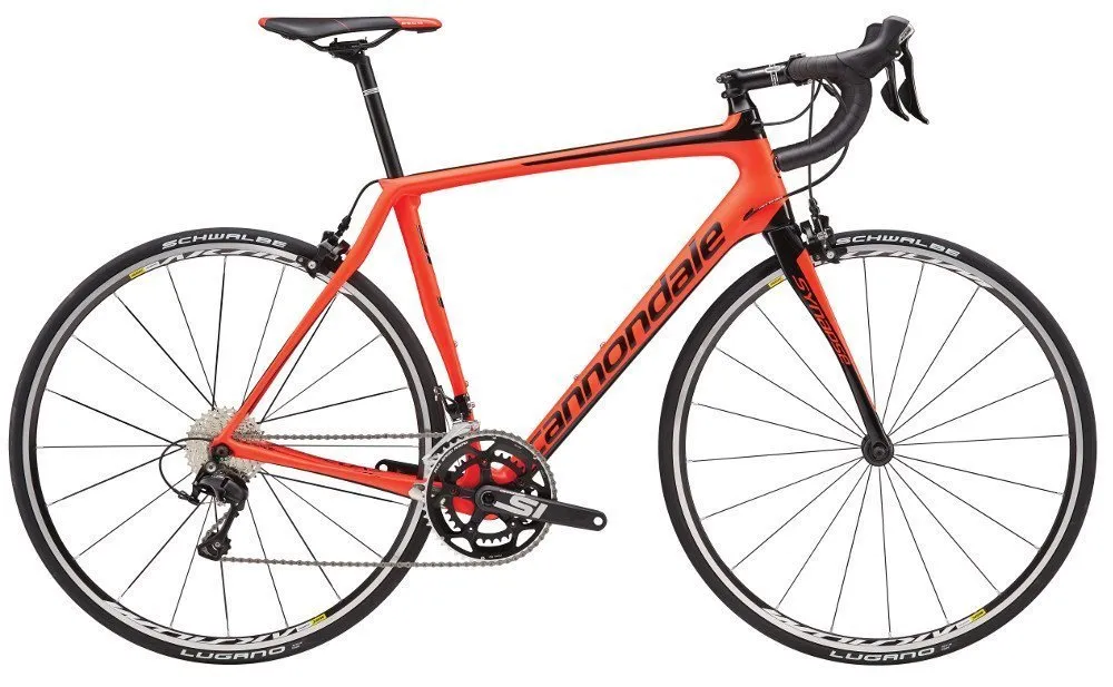 Велосипед Cannondale Synapse Carbon 105 2016 red