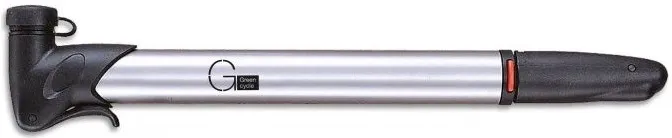 Мінінасос Green Cycle GPM-207 алюмінієвий, високий тиск / великий обсяг, presta + schrader