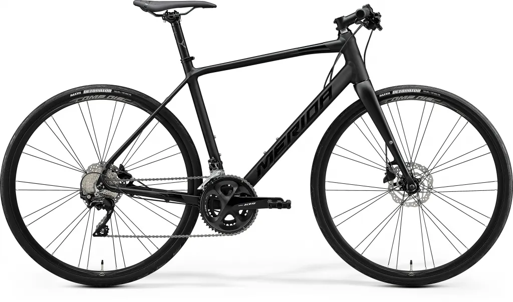 Велосипед 28" Merida SPEEDER 400 (2021) matt black(glossy black)