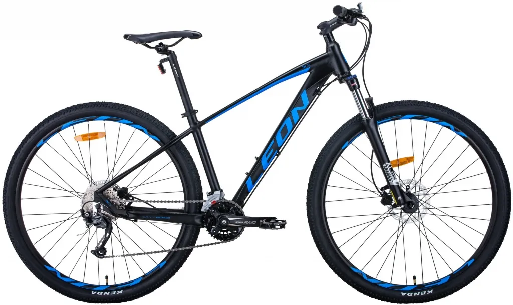 Велосипед 29" Leon TN-70 HDD (2020) черно-синий (м)