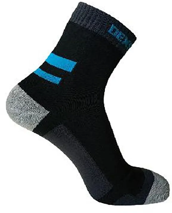 Шкарпетки водонепроникні  Dexshell Running, з блакитними смугами