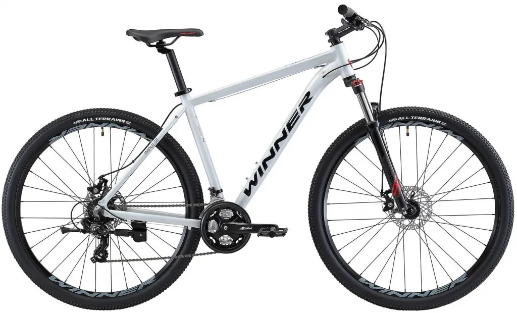 Велосипед 29" Winner Impulse (2022) серый