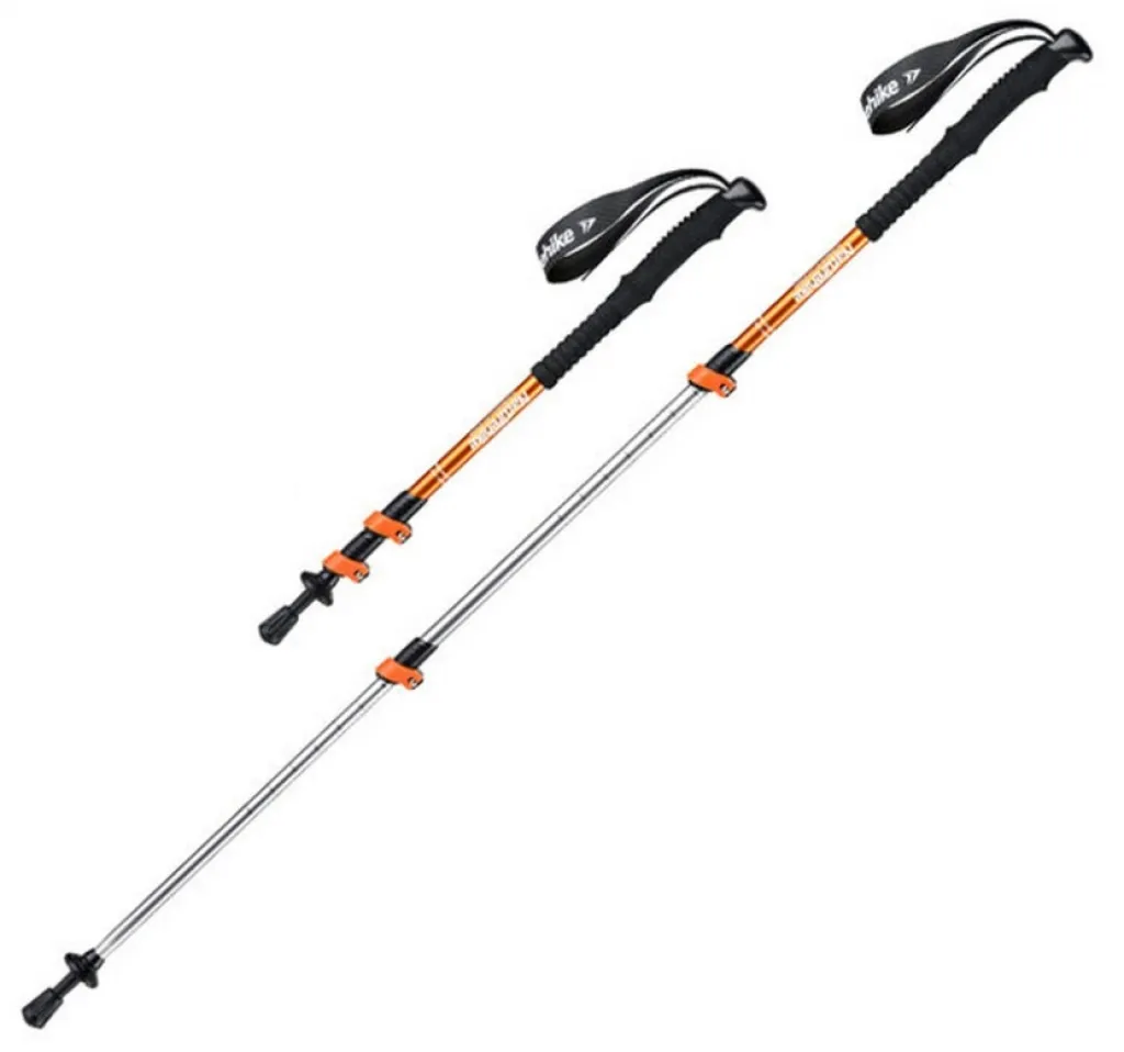 Треккинговая палка 3-секционная Naturehike NH17D001-Z, 57-120 см, gold