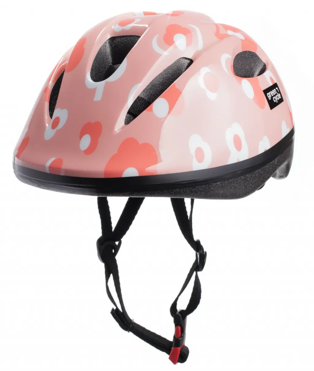 Шлем детский Green Cycle MIA, розовый лак