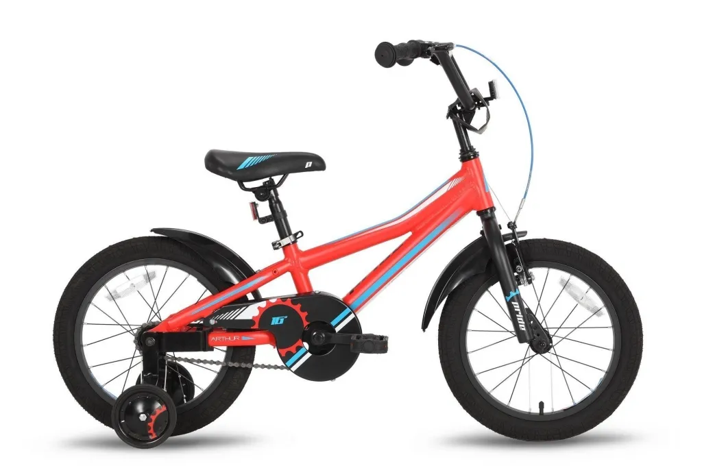 Велосипед PRIDE ARTHUR 2016 красно-синий матовый