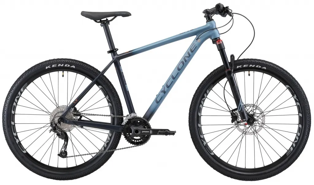 Велосипед 27,5" Cyclone LX (2021) серый