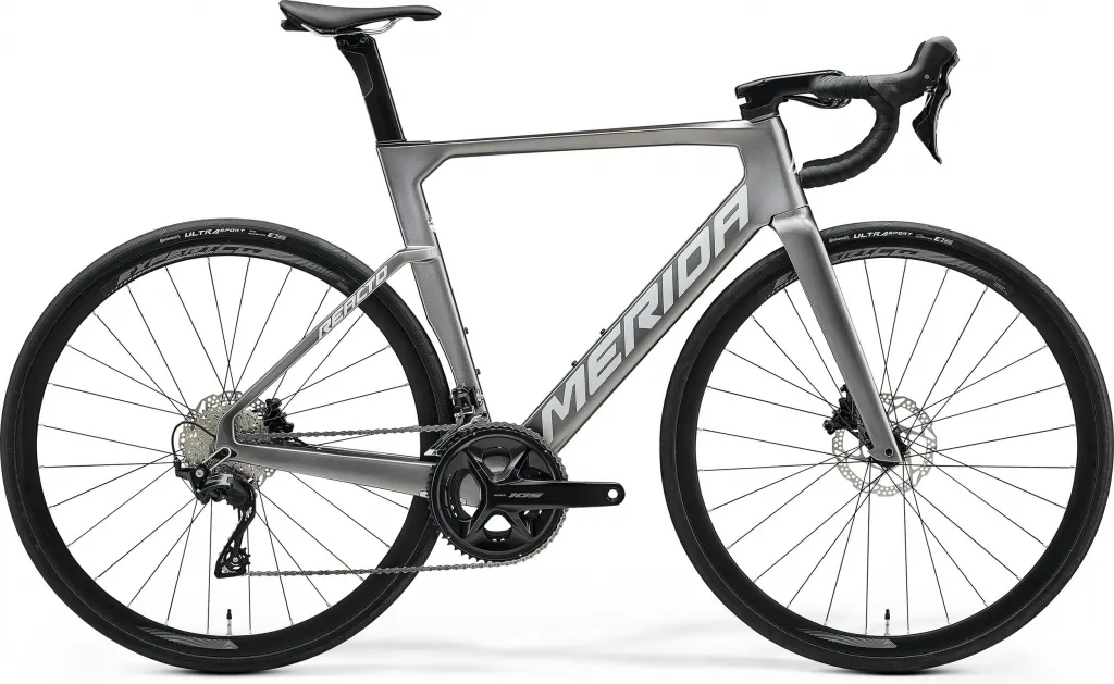 Велосипед 28" Merida REACTO 4000 (2025) gunmetal grey